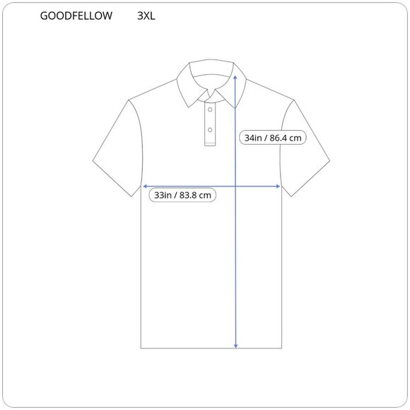 Goodfellow Mens Shirt 3XL Polo Short Sleeve Ribbed Tan Cotton Blend BRO46E - Picture 2 of 8
